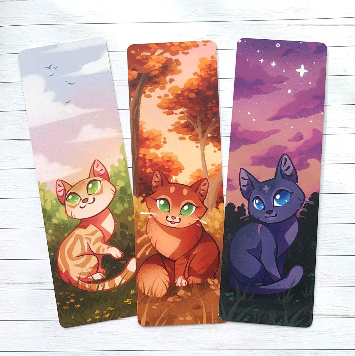 Strong Queens Bookmark set - Warrior Cats