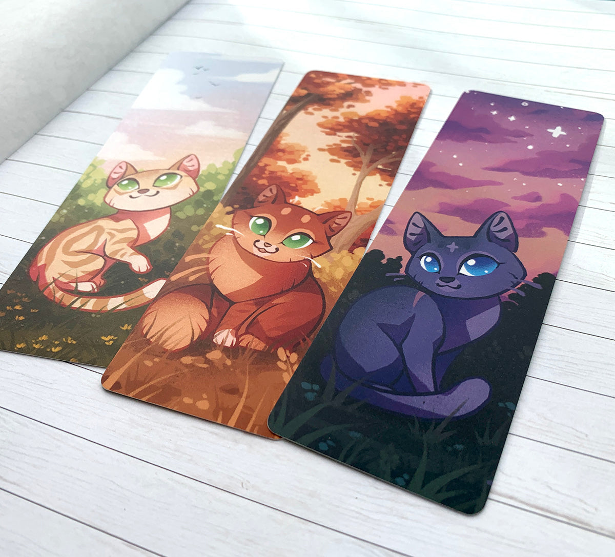 Villain Cats Bookmark Set I Warrior Cats Cat Bookmark