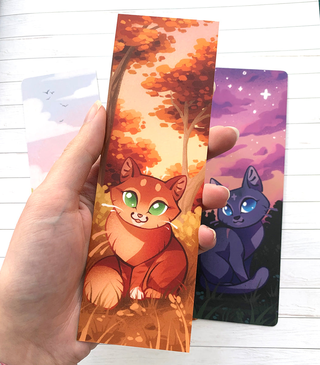 Strong Queens Bookmark set - Warrior Cats