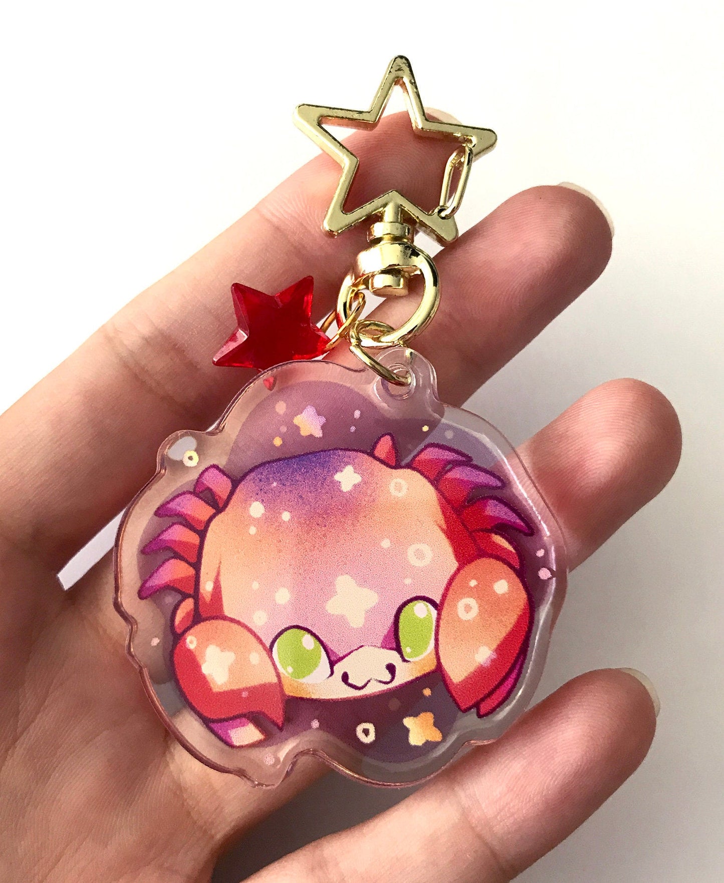 Cancer Keyring Charm