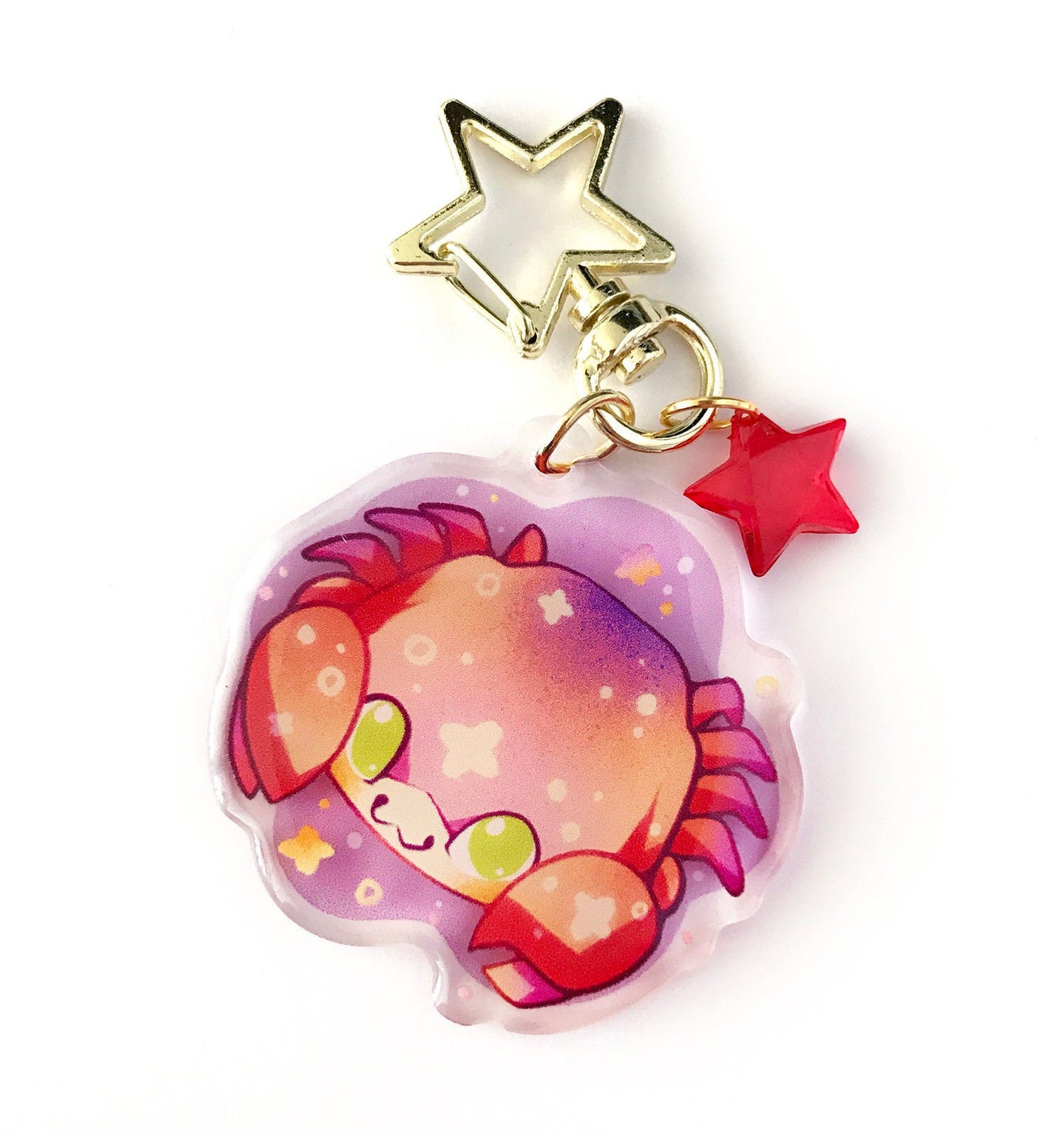 Cancer Keyring Charm