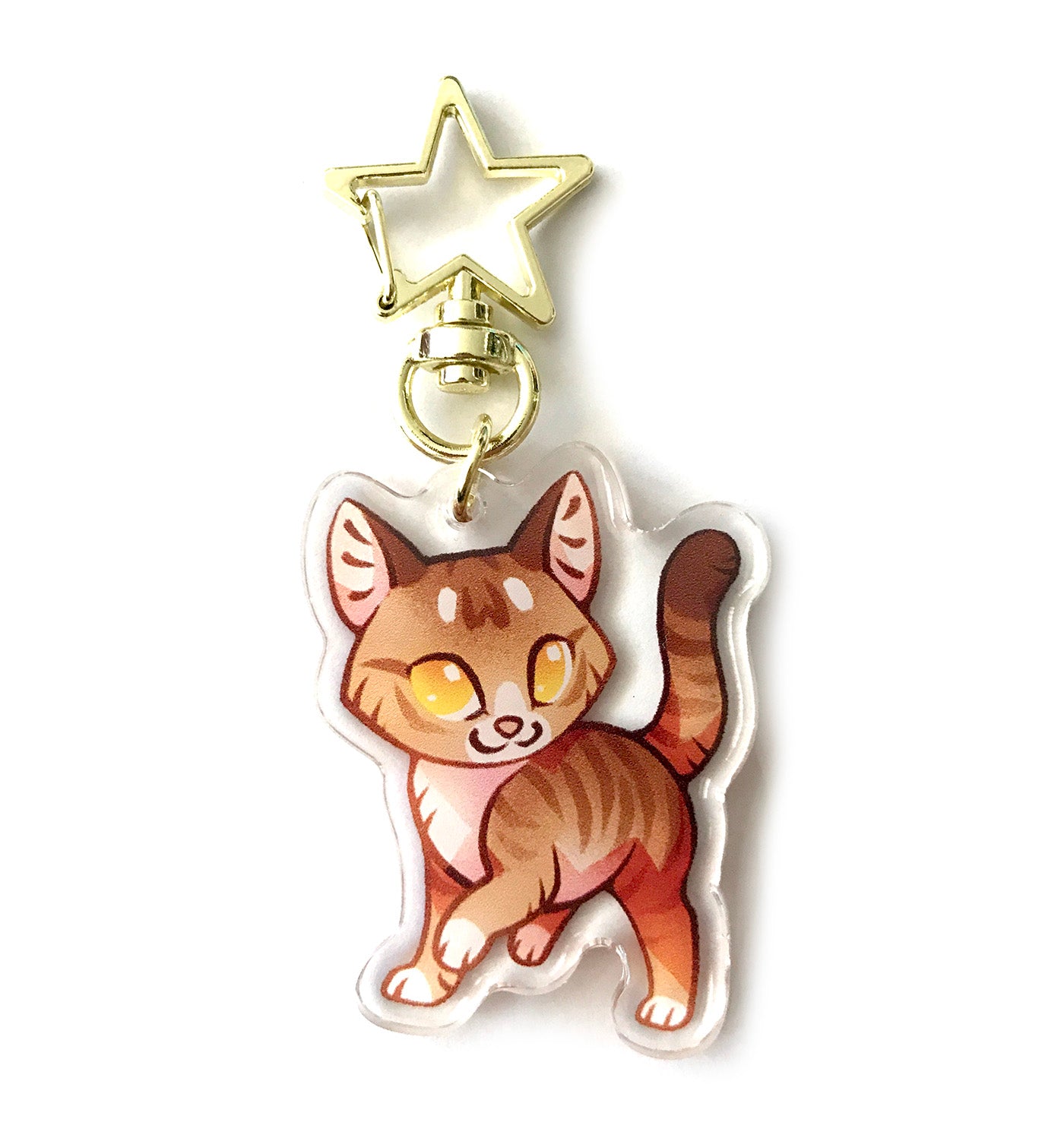 Leafpool Warrior Cats Keyring Charm