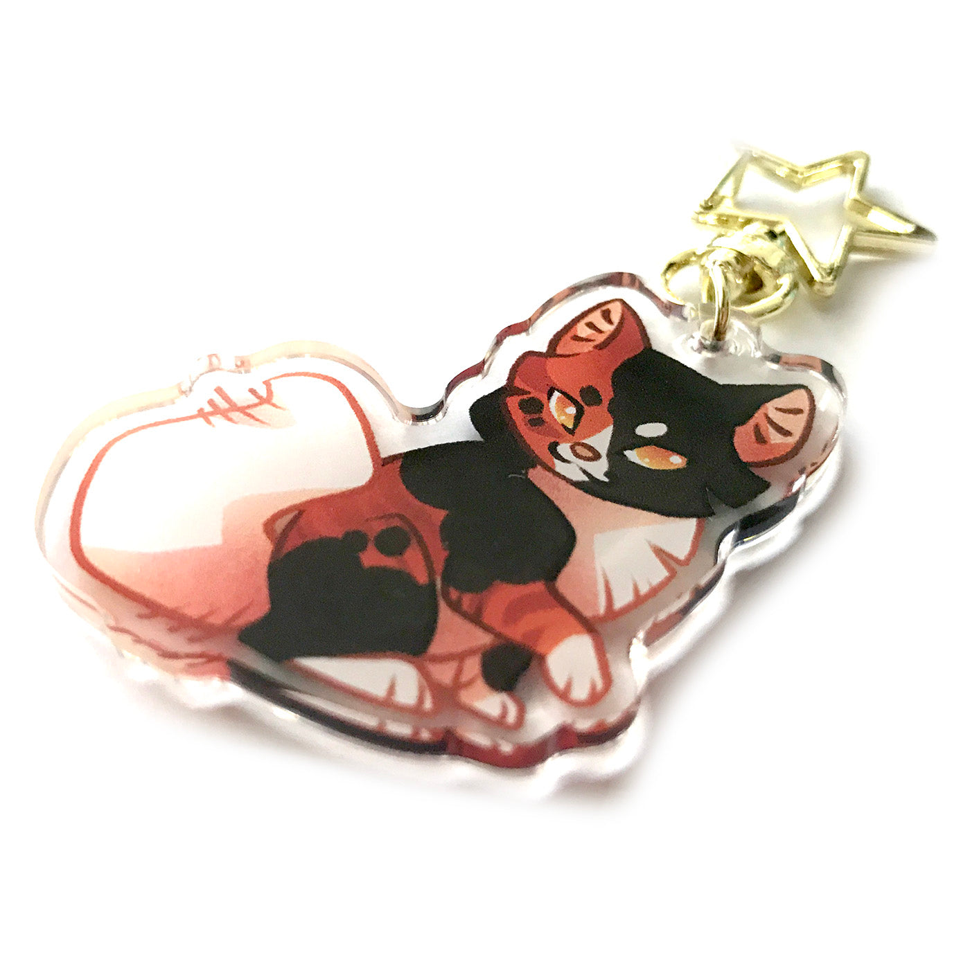 Mapleshade Warrior Cats Keyring Charm