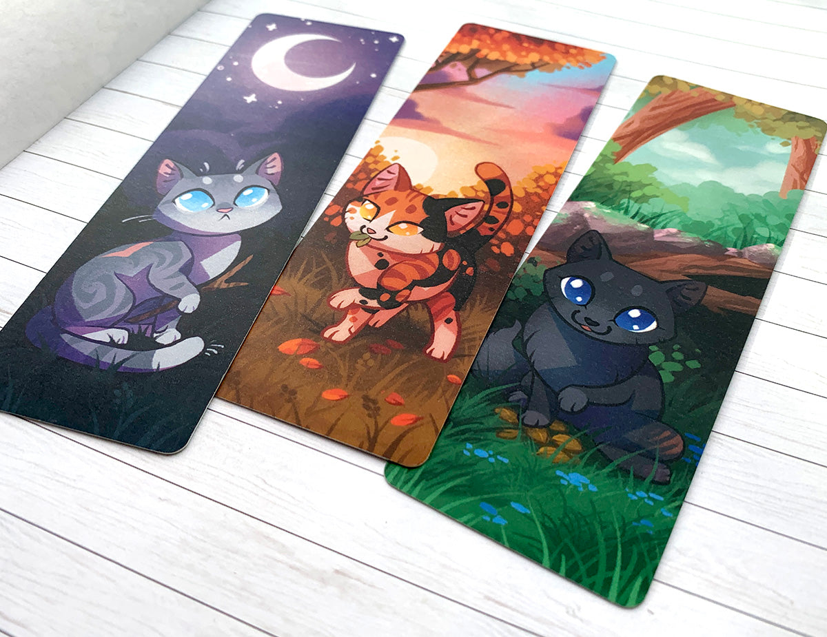 Medicine Cats Bookmark set - Warrior Cats