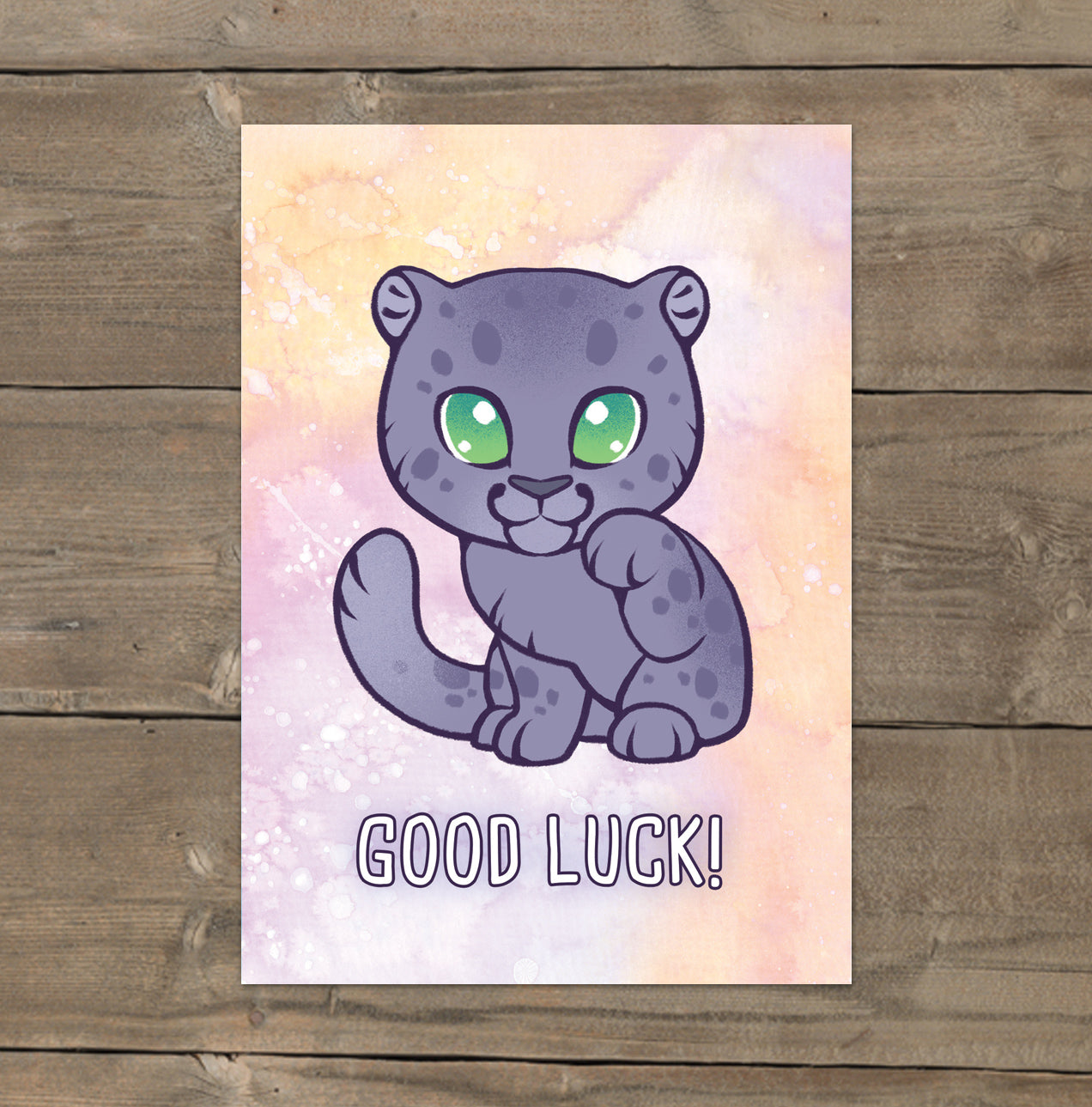 Good Luck Panther - Mini Art Print