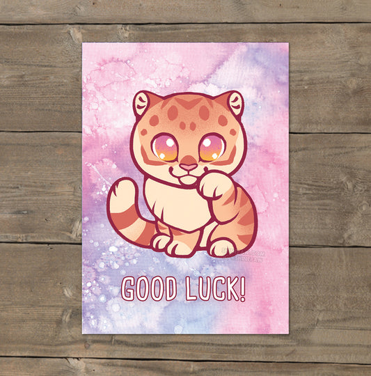 Good Luck Tiger - Mini Art Print