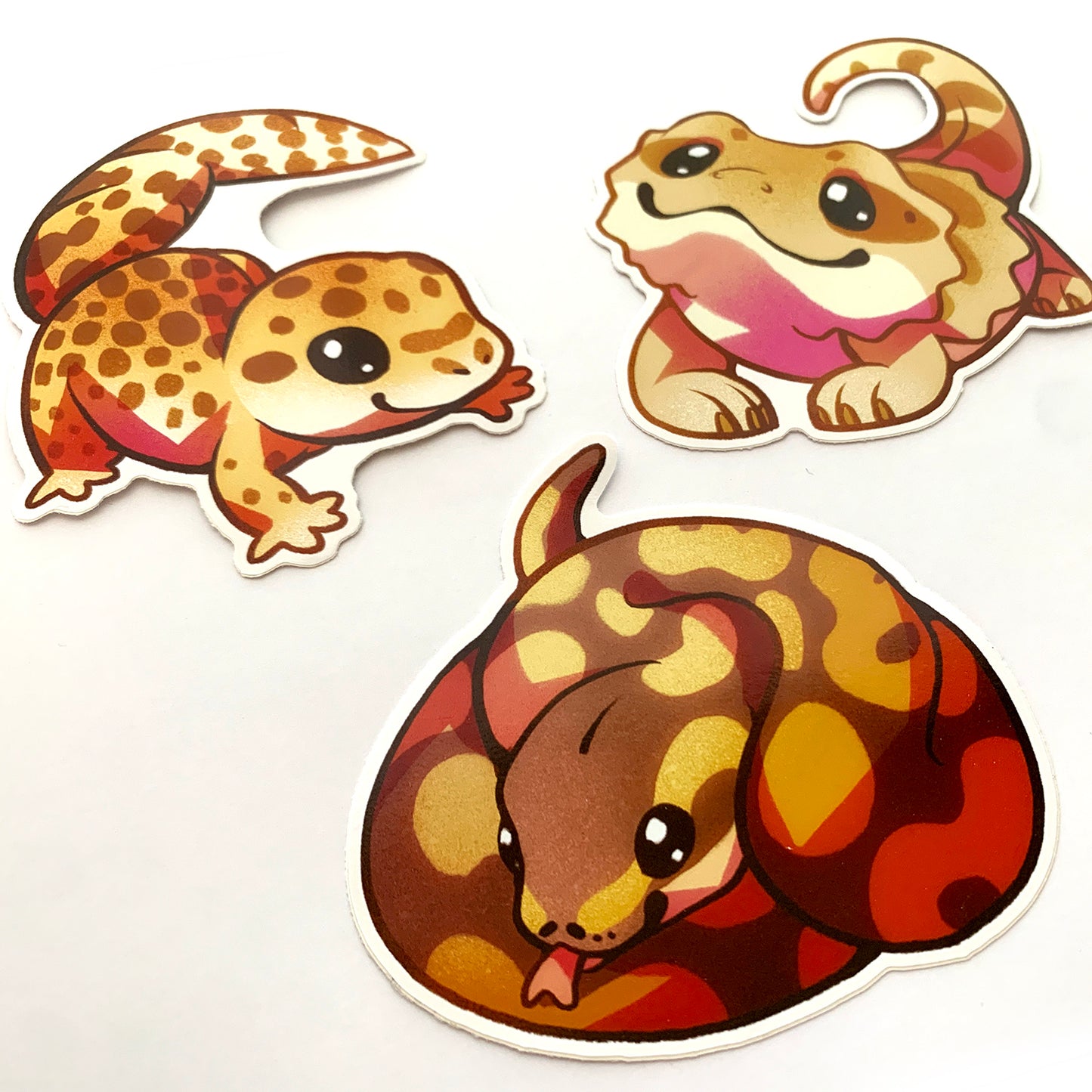 Big Reptile Stickers