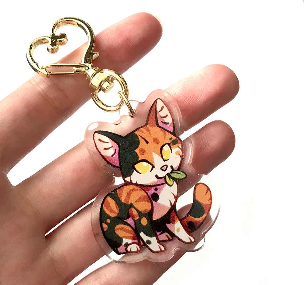 Spottedleaf Warrior Cats Keyring Charm