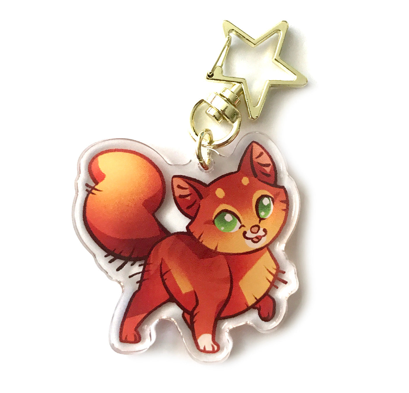 Squirrelflight Warrior Cats Keyring Charm