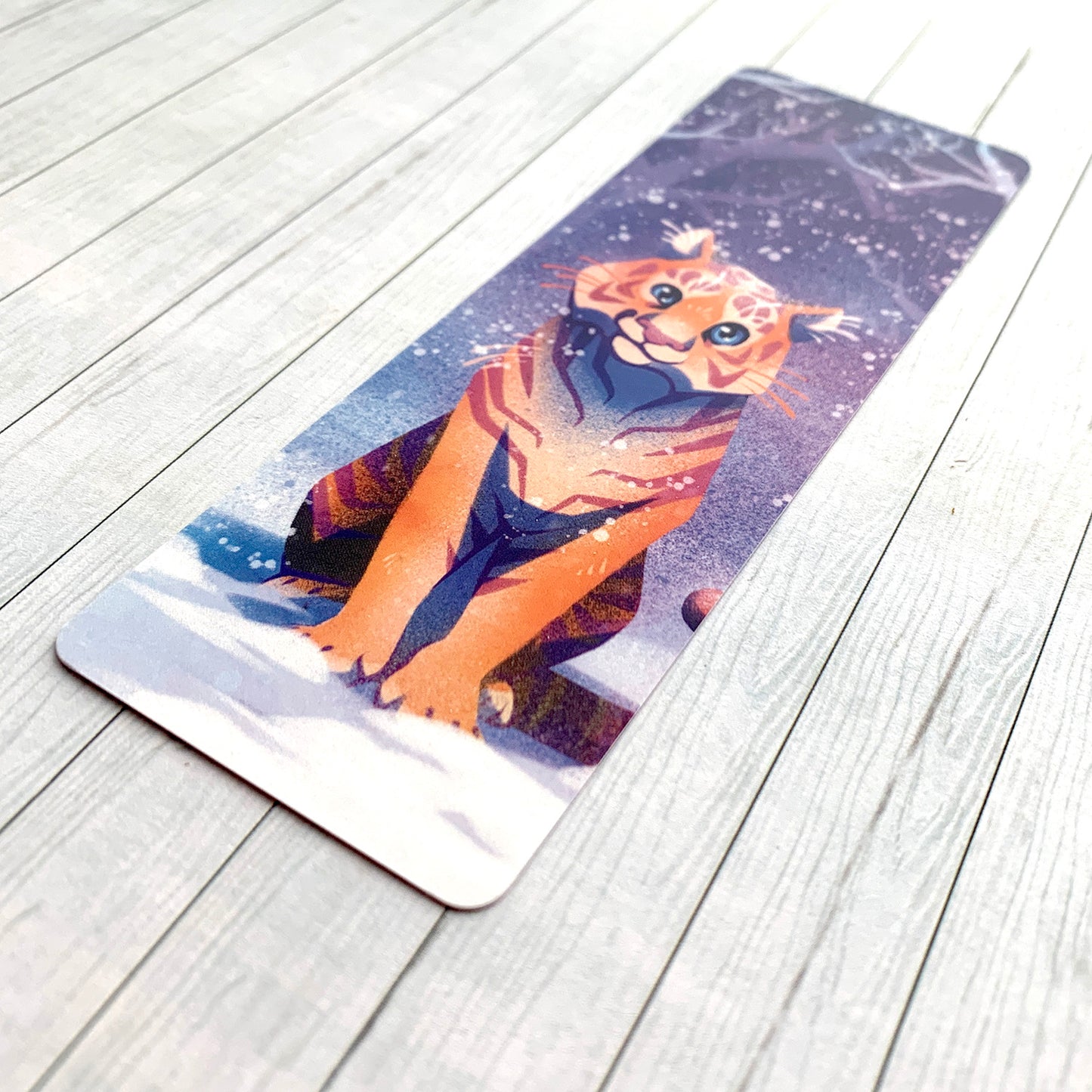 Winter Tiger Bookmark