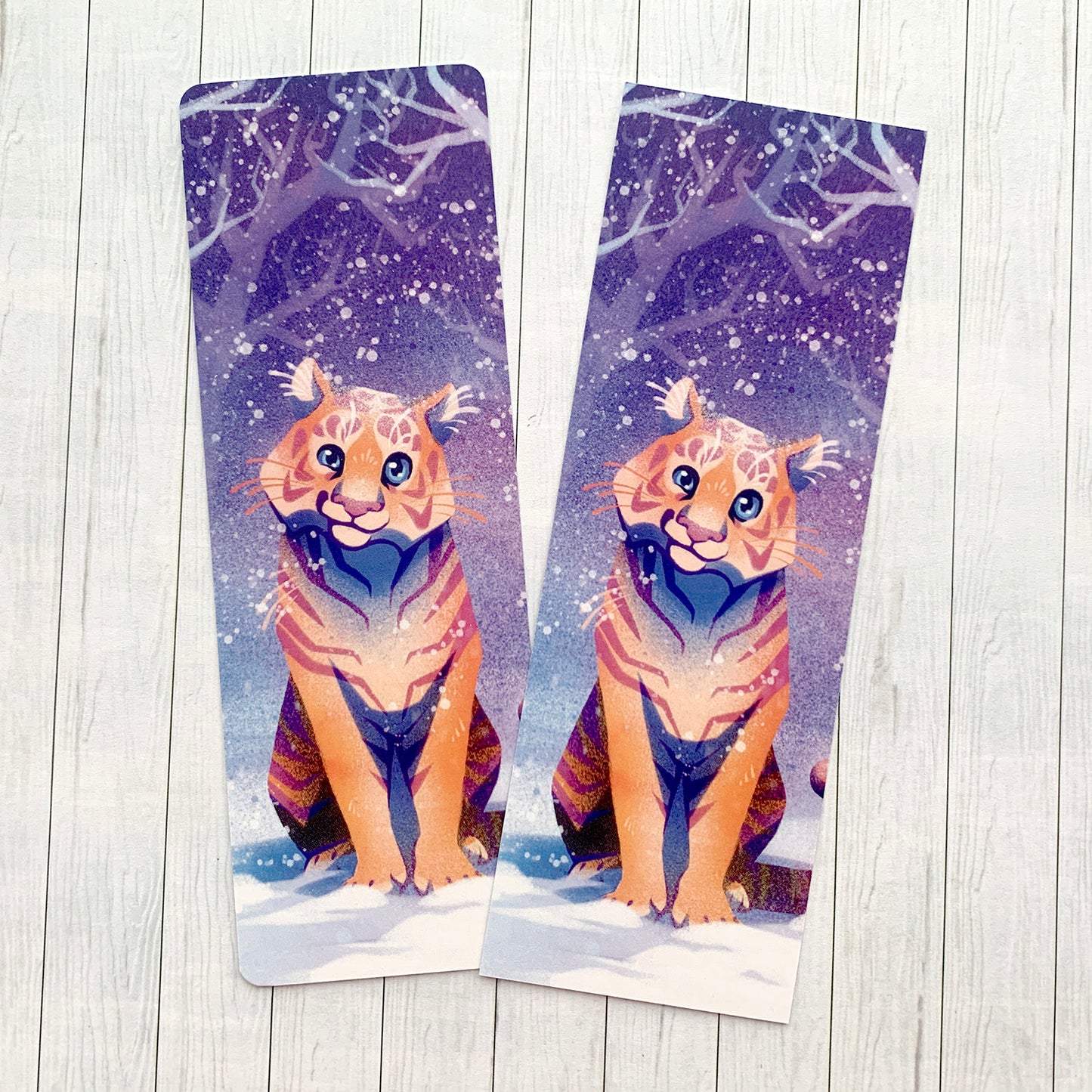 Winter Tiger Bookmark