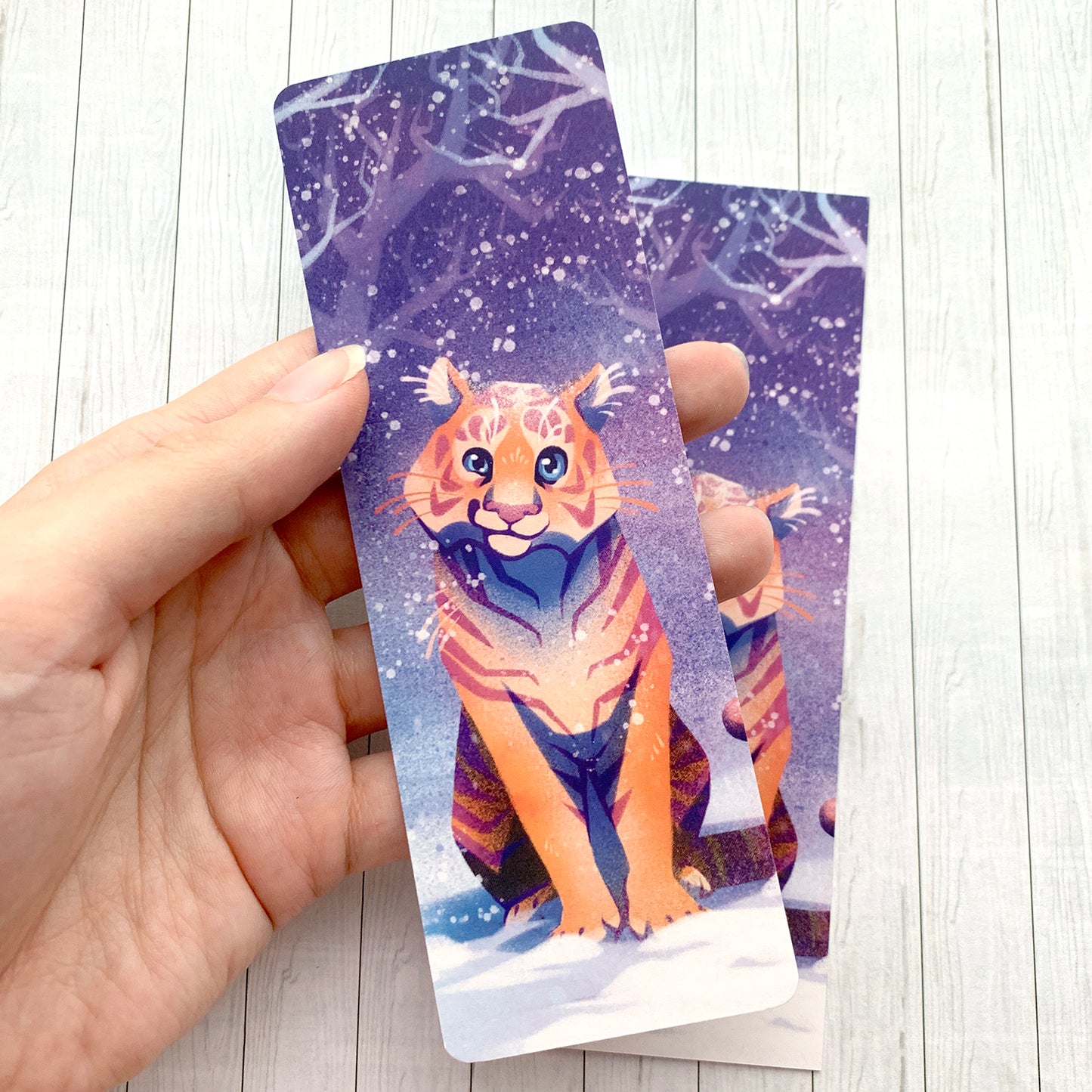 Winter Tiger Bookmark