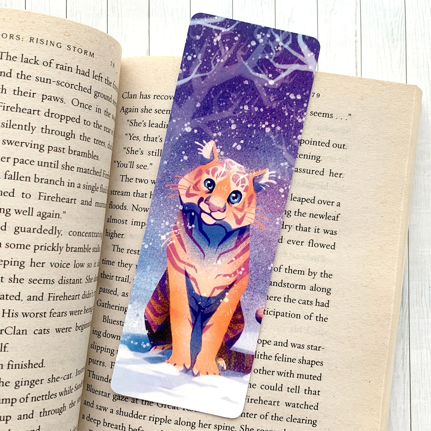 Winter Tiger Bookmark